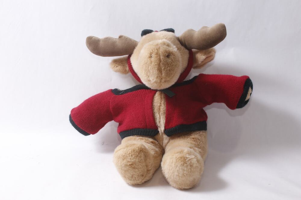 1990s Commonwealth Maxine the Moose 16" Plush Stuffed Animal ~ 260917-WH 779